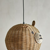 Lilu Rattan Lamp Shade - Brown