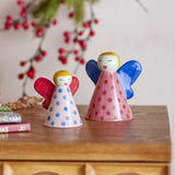 Caramella Stoneware Christmas Decorations Set of 2 - Multi