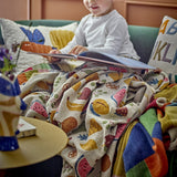 Fruitta Cotton Throw - Multi
