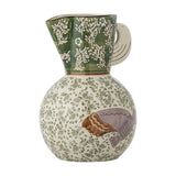 Hezha Floral Stoneware Jug 1510ml - Green
