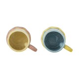 Polly Stoneware Mugs 350ml Set of 2 - Multi
