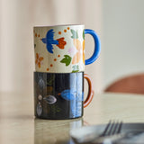 Maricala Stoneware Cups 300ml Set of 2 - Multi