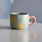 Nini Stoneware Cup 100ml - Green