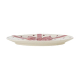 Bowie Dotted Stoneware Christmas Side Plates Set of 4 - Cream