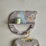 Mille Cat Coat Rack - Grey