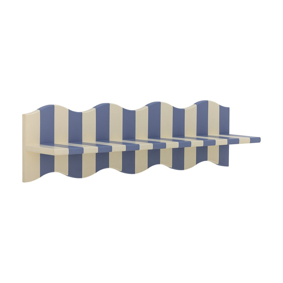 Bubbi Striped Wall Shelf - Multi