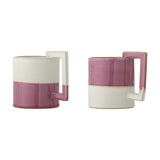 Ranya Stoneware Mugs 375ml Set of 2 - Pink