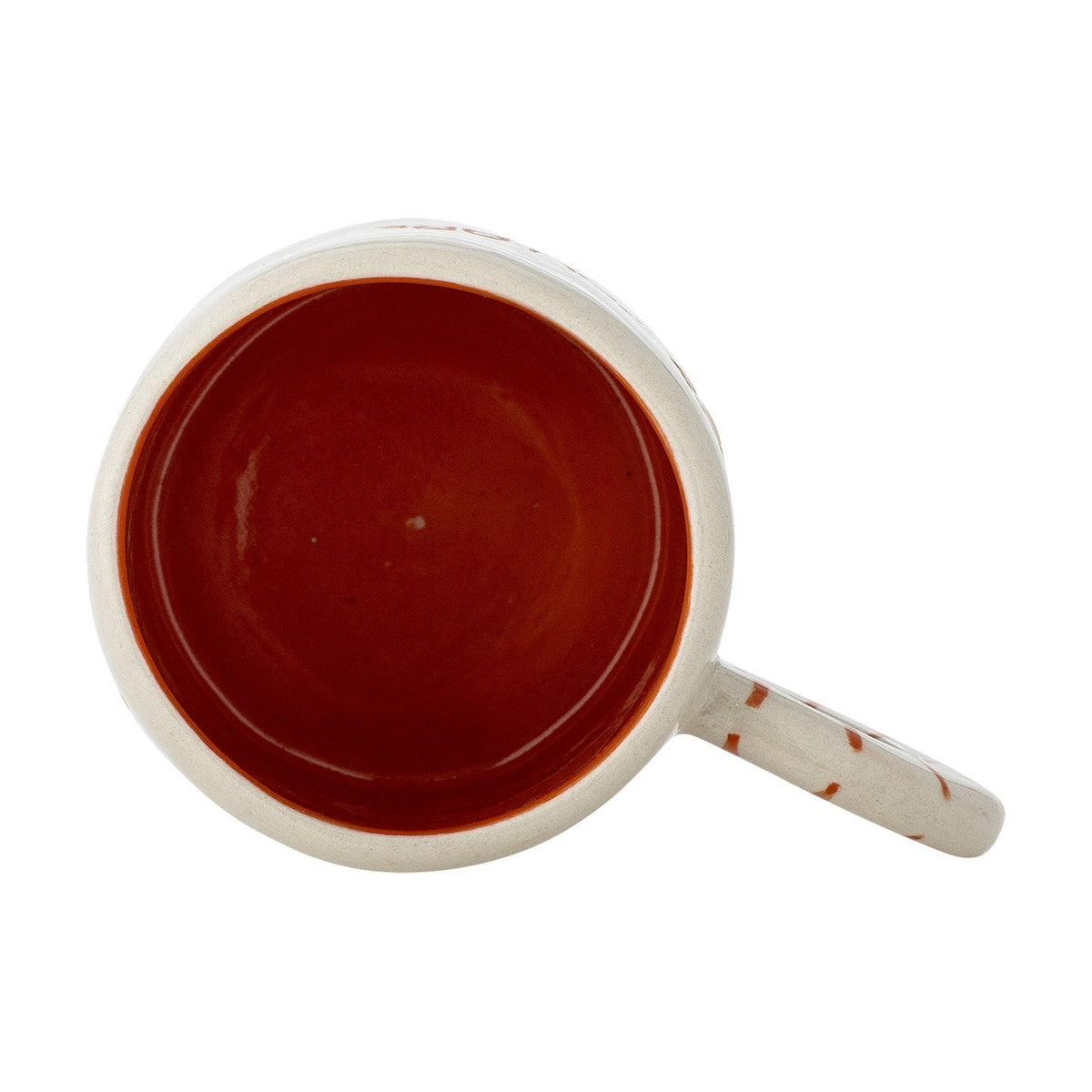 Cloudy Stoneware Cup 110ml - Cream
