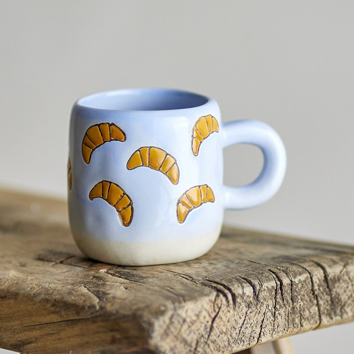 Millie Stoneware Cup 110ml - Blue