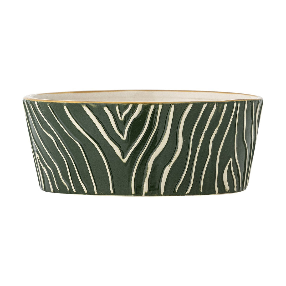 Woodsby Stoneware Bowls 13.5cm Set of 4 - Green