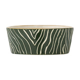 Woodsby Stoneware Bowls 13.5cm Set of 4 - Green