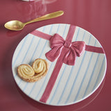Bowie Stoneware Christmas Side Plates Set of 4 - Cream