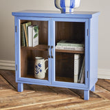 Hazem Wooden Cabinet 80cm - Blue