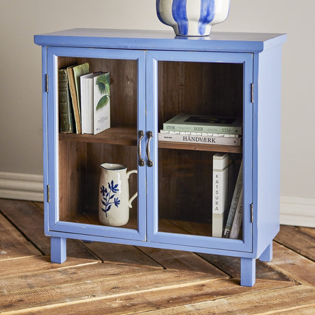 Hazem Wooden Cabinet 80cm - Blue