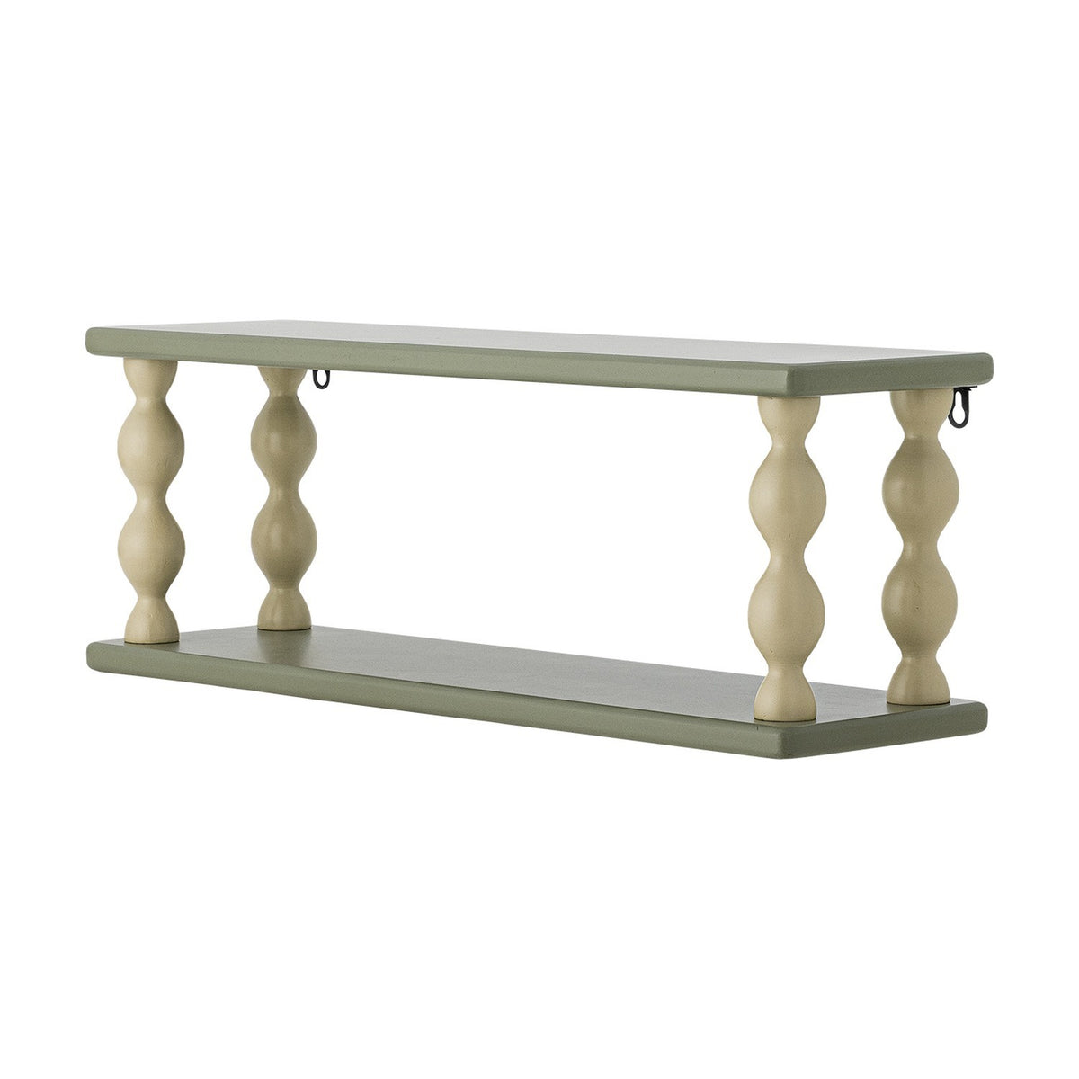 Bibiola Wavy Wall Shelf - Green
