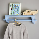 Mingus Wooden Wall Shelf - Blue