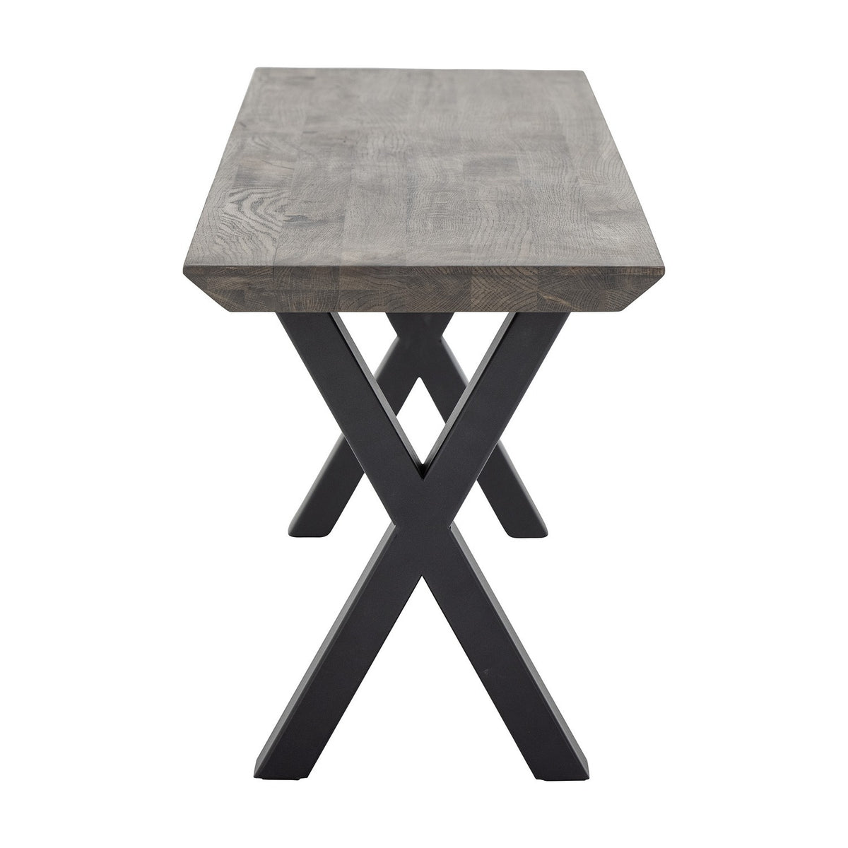 Maldon Wooden Bench - Brown