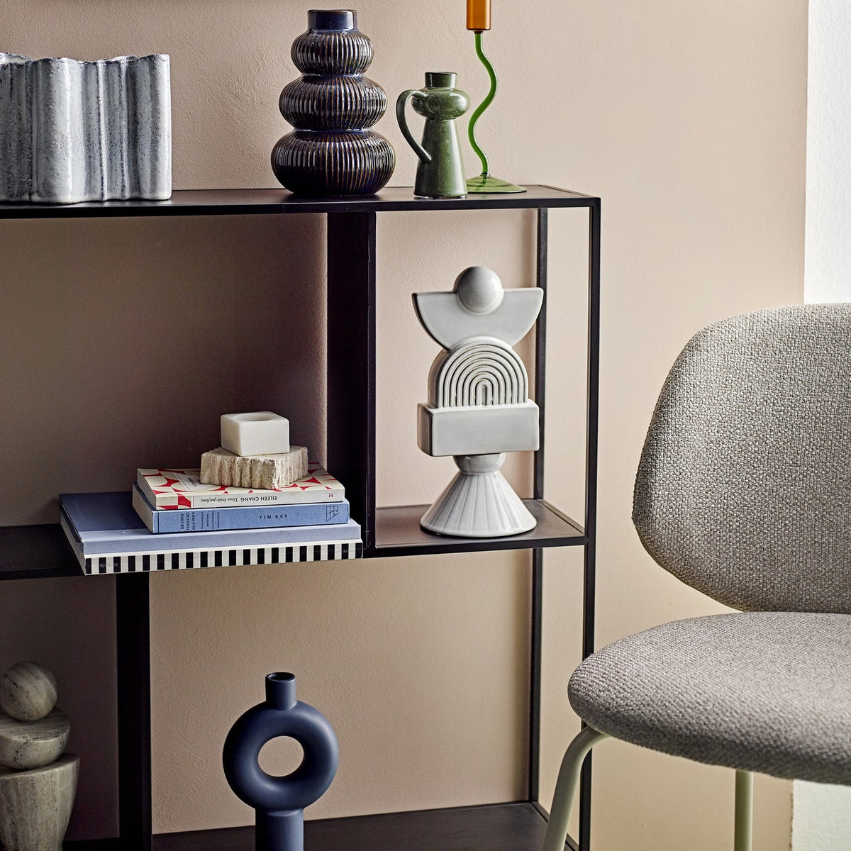 Mack Iron Wall Shelf - Black