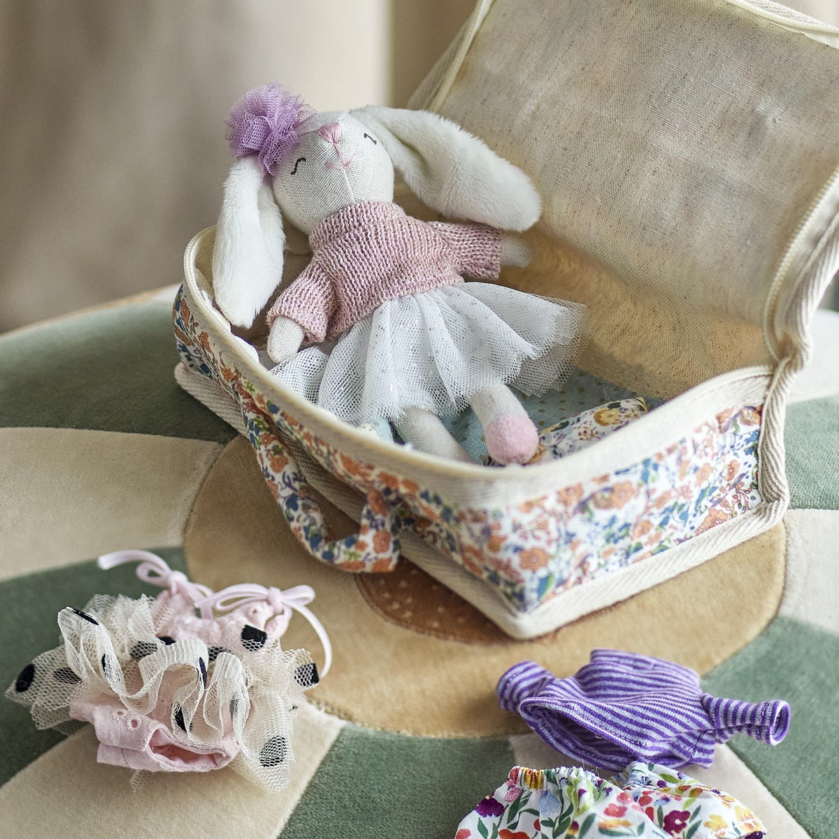 Milly Floral Rag Dolls Set of 6 - Multi