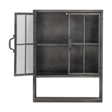 Sindre Iron Cabinet - Gunmetal