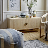 Serrone Wooden Cabinet - Beige