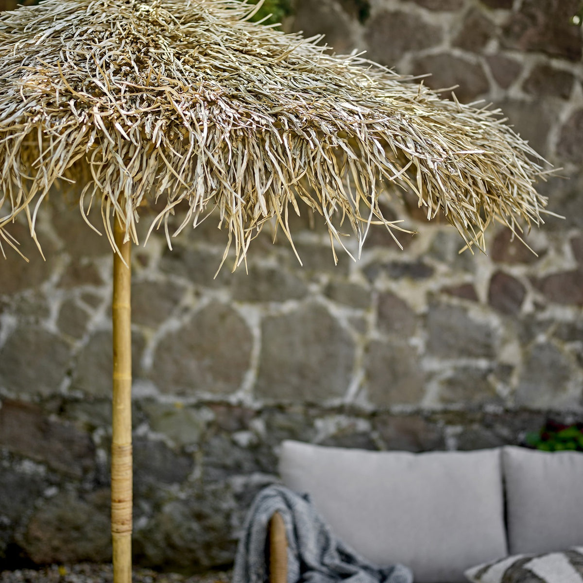Noia Bamboo Parasol - Natural