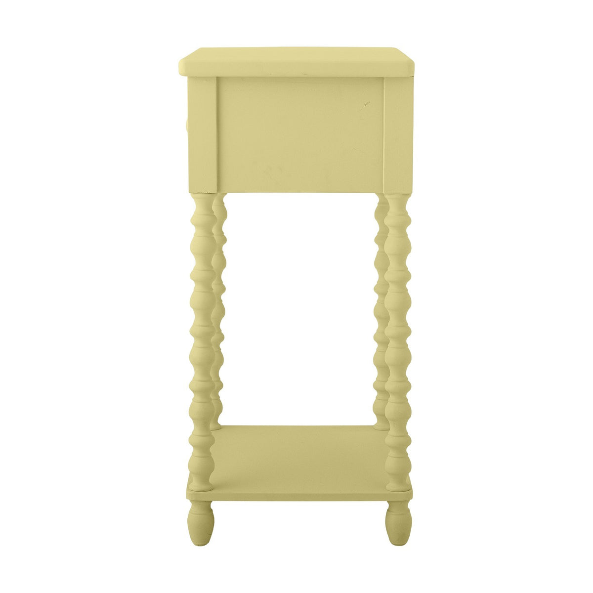 Salino Wooden Side Table - Yellow
