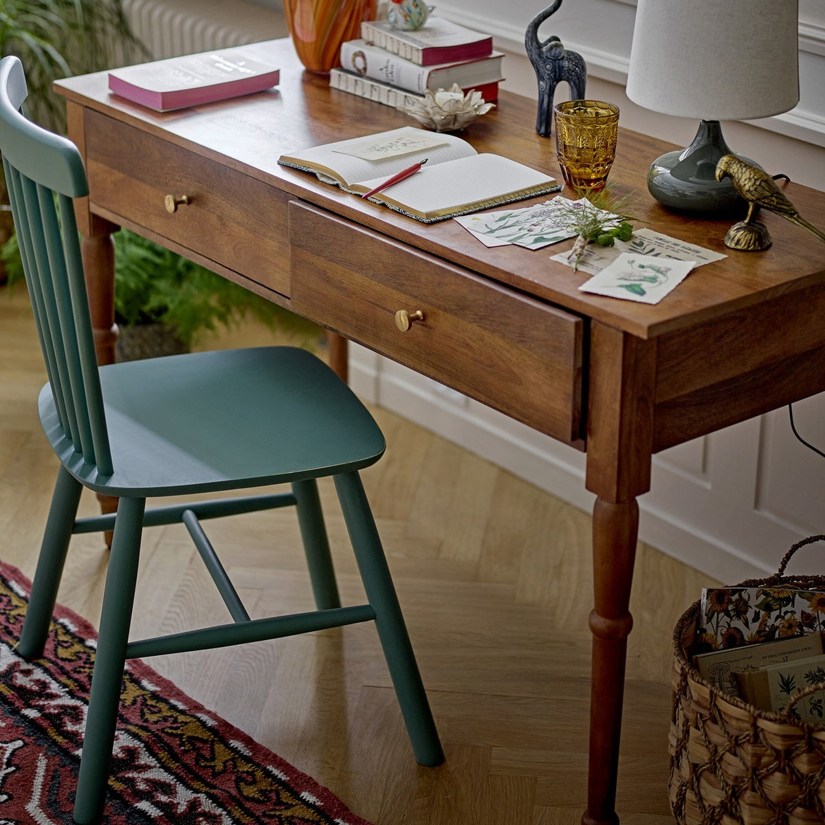 Betton Wooden Console Table - Brown