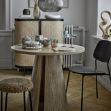 Ames Round Dining Table - Beige