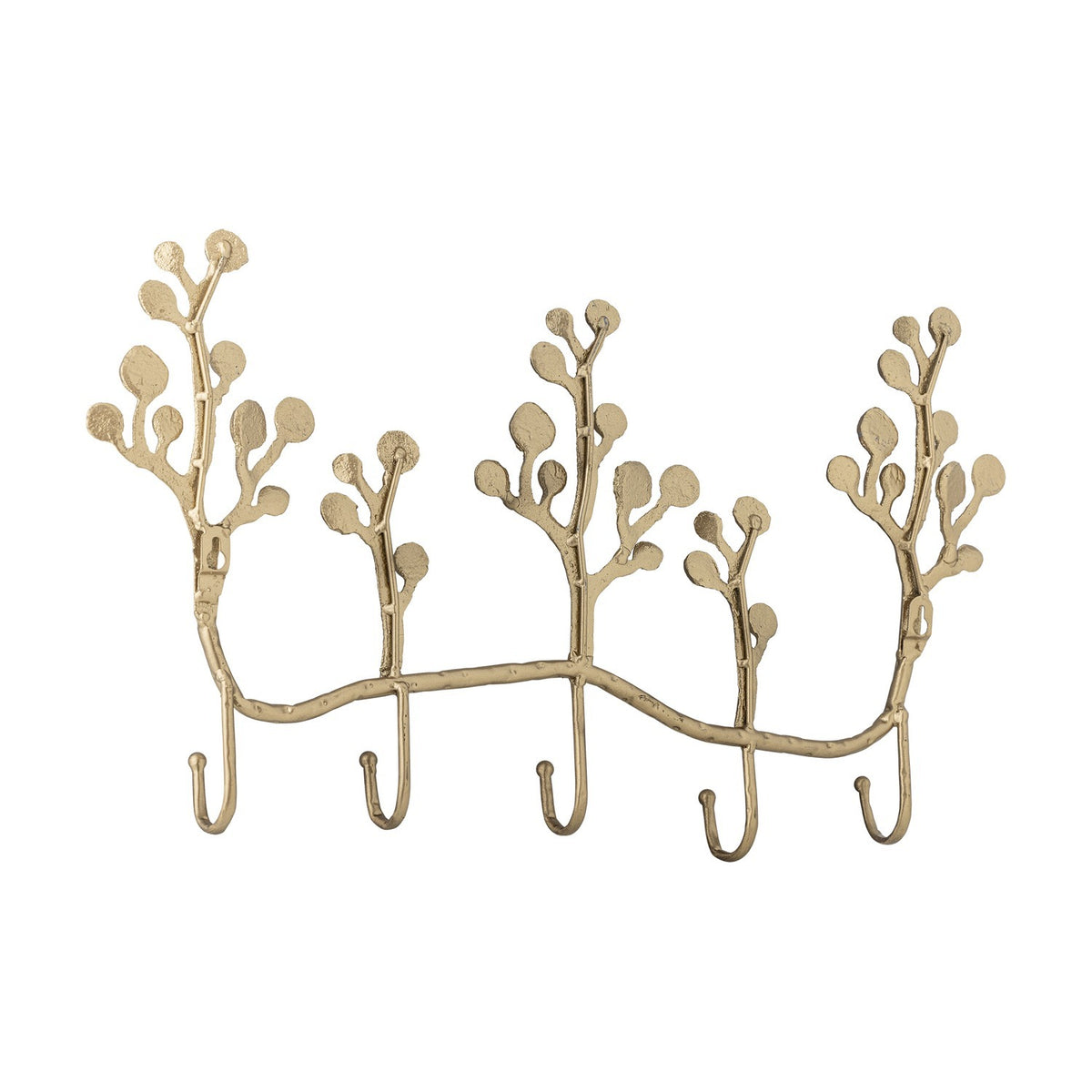 Padova Iron Coat Rack - Brass