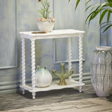 Bia Wavy Console Table - White
