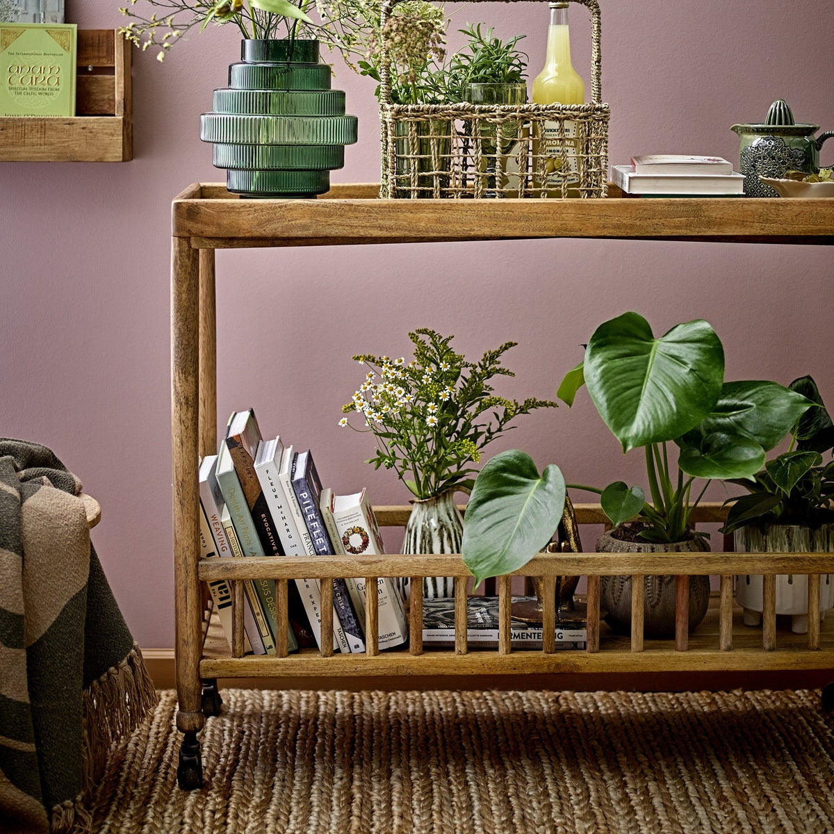 Sali Wooden Console Table 102x38cm - Brown