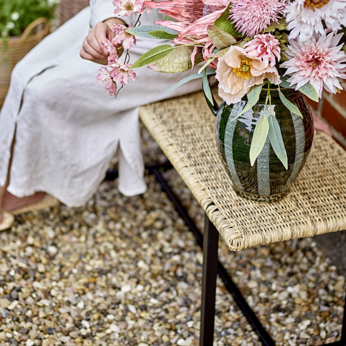 Adilly Garden Bench - Beige