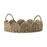 Brea Round Seagrass Tray - Natural