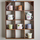 Tilo Wooden Wall Shelf 70x53cm - Brown