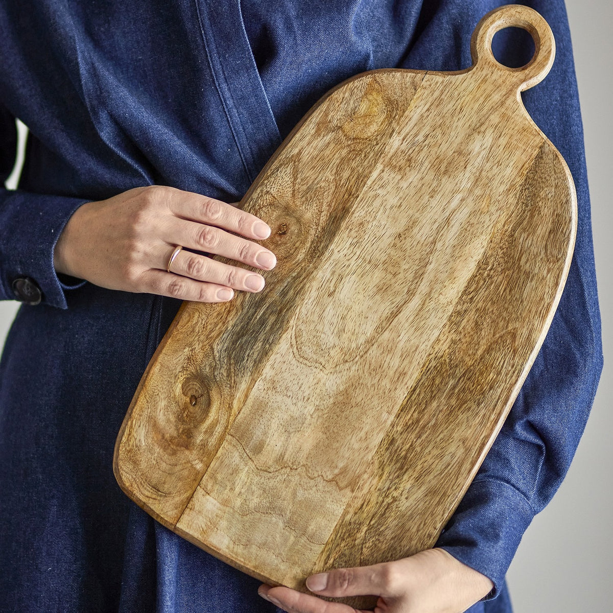 Nonnie Chopping Board 2x24cm - Brown
