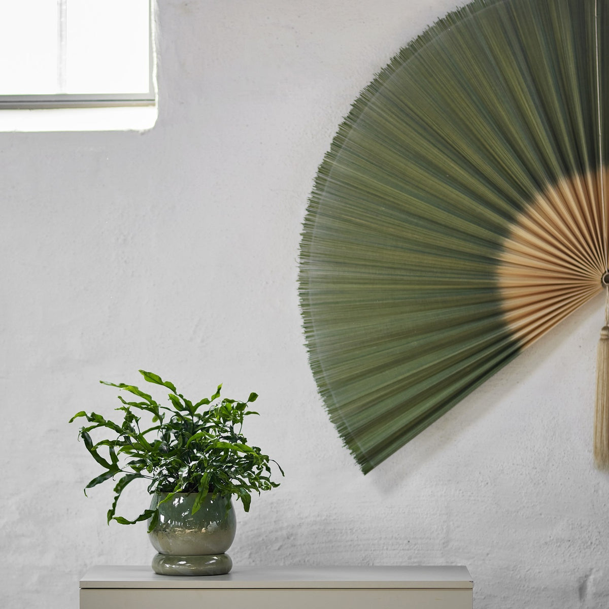 Jaime Bamboo Wall Decor 110cm - Green