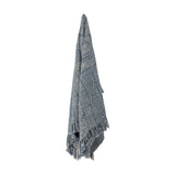 Bresso Cotton Throw - Blue
