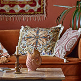 Asu Floral Cushion - Brown