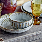 Fleur Stoneware Bowl 14cm - Cream
