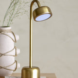 Nico Iron Rechargeable Table Lamp - Brass