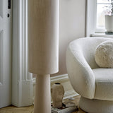 Emmie Linen Floor Lamp - Natural