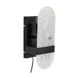 Taco Alabaster Wall Light - White