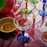 Noemi Cocktail Glass - Blue