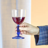 Noemi Wine Glass - Blue
