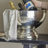 Kaluka Stainless Steel Champagne Bowl 37cm - Silver