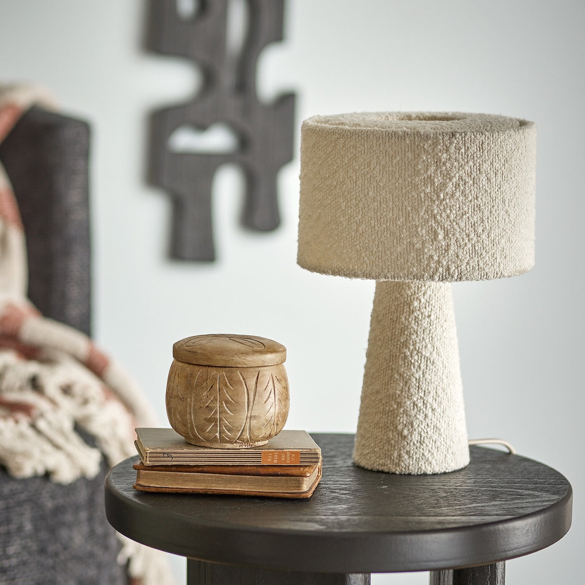 Emmie Table Lamp - White