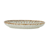 Fleur Stoneware Plate - Cream