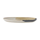 Jules Speckled Stoneware Platter - Cream