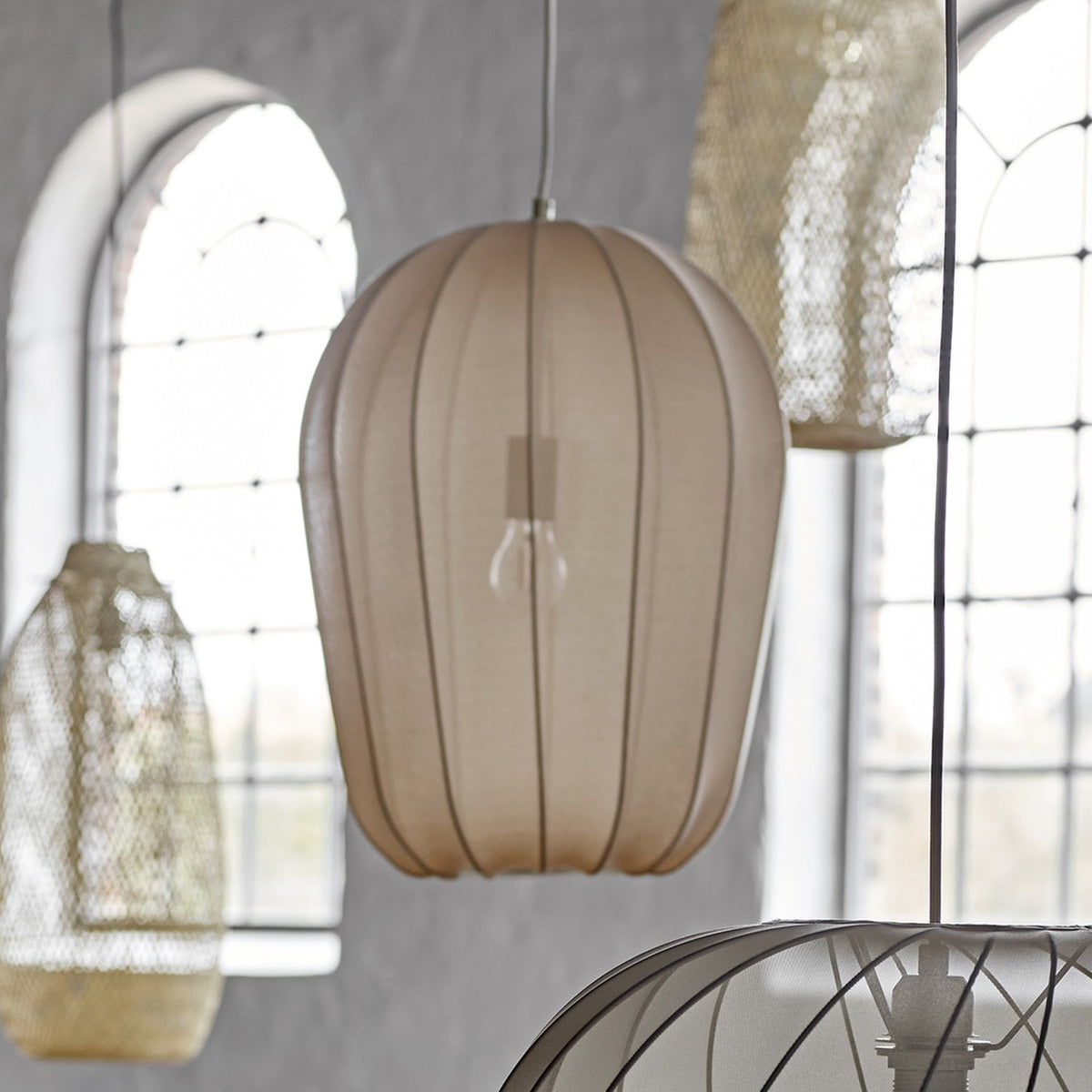 Naluna Pendant Light - Beige